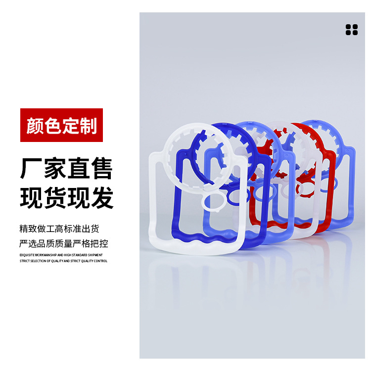 Fabricantes al por mayor 55 calibre botella en blanco manejo Wahaha manejo de tira conveniente nuevo material PE producción