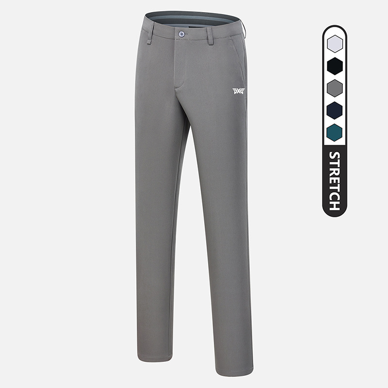 【Special Offer】P Spring and Autumn Golf Pants for Men, Medium Thick Woven Stretch Golf Sports Pants # 2201