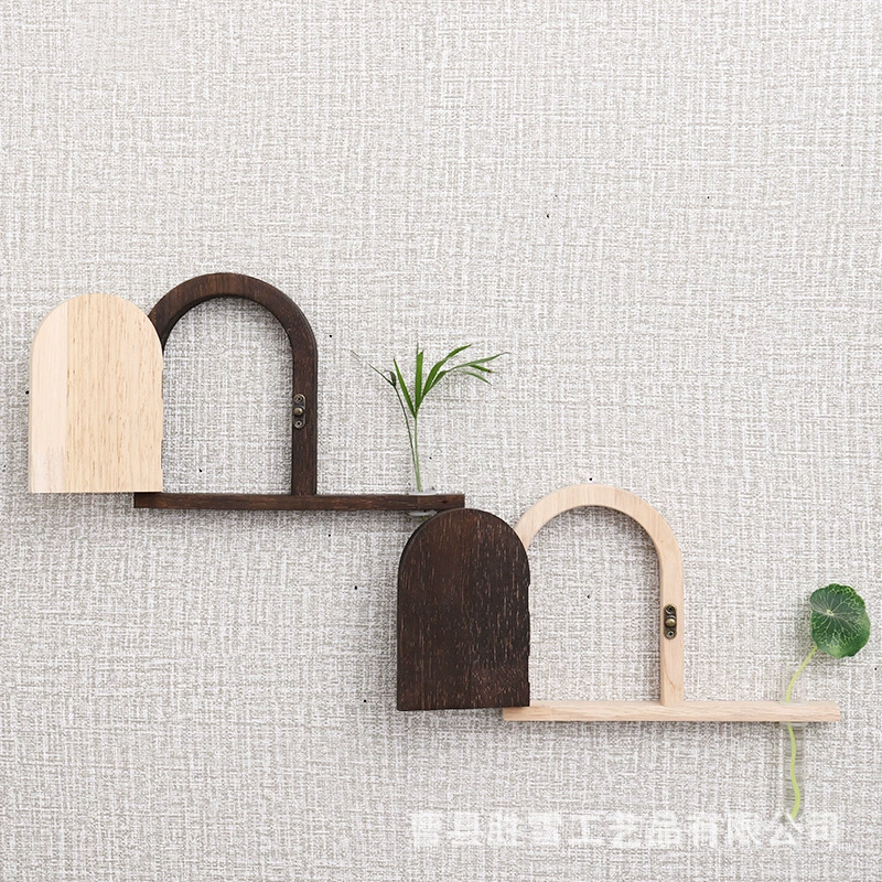 Wooden switch key, creative protective case on wall, wall mount, light panel