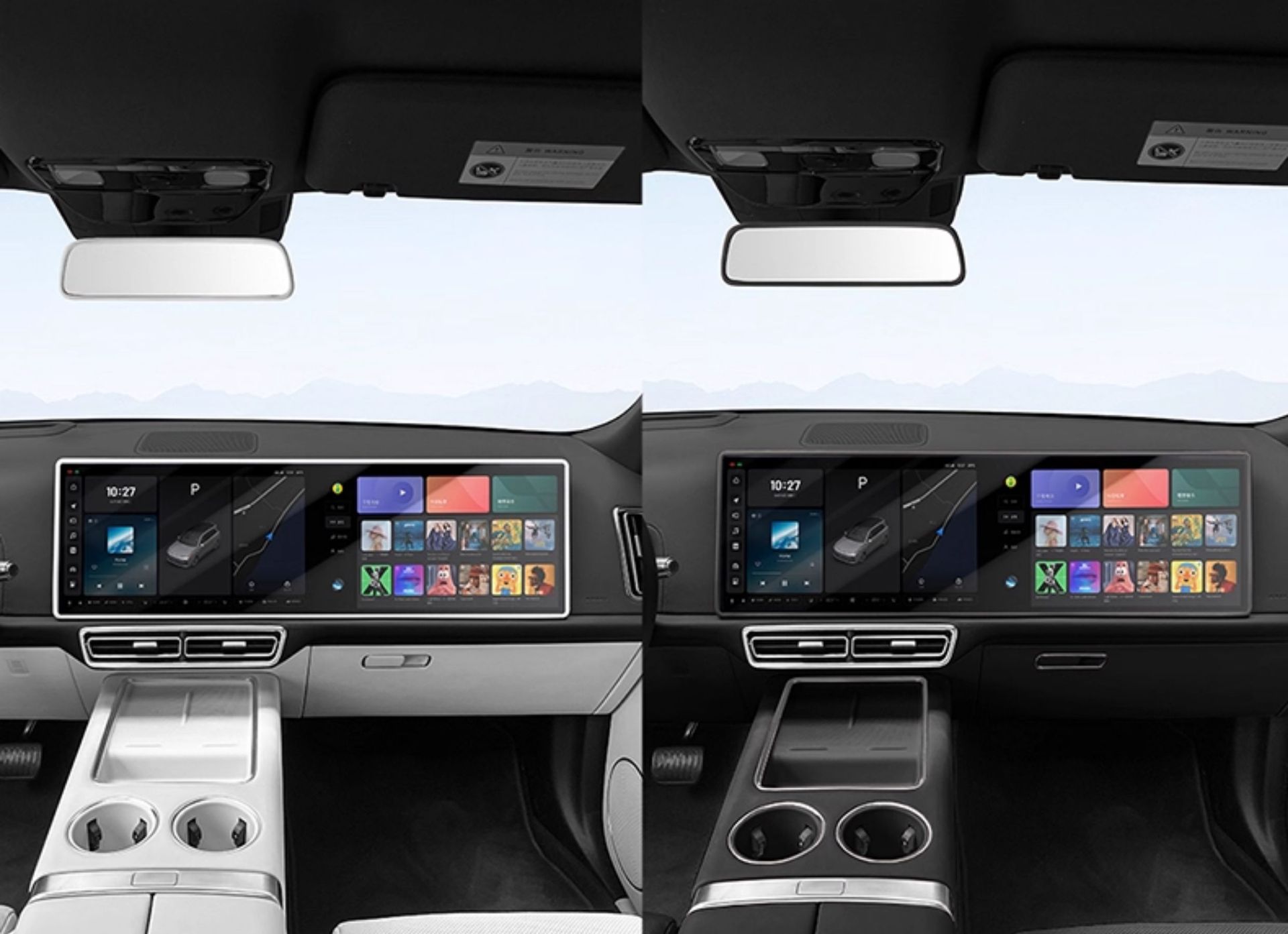 Ideal L6789I6I8 Screen Protective Cover Central Control Silicone Accessories Automotive Supplies Black Technology Interior Decoration Parts