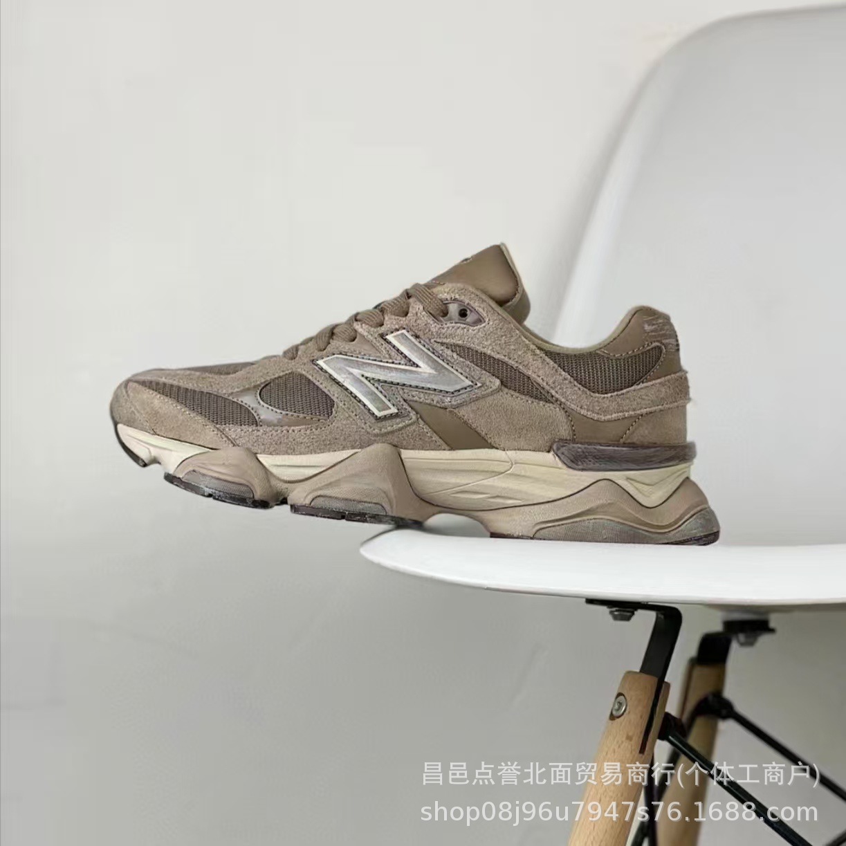莆田鞋厂家直销nb9060百搭减震老爹鞋增高厚底情侣休闲运动鞋