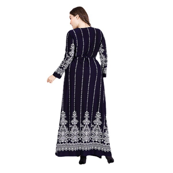 Retro knitted dress