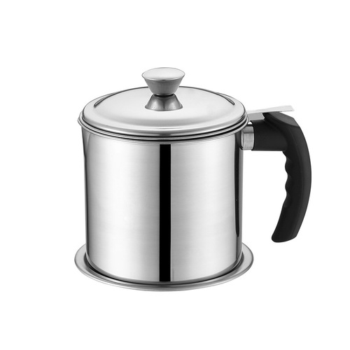 Thickened 304 stainless steel oil filter cup filter cup stainless steel soup oil separator with filter filter residue return cup