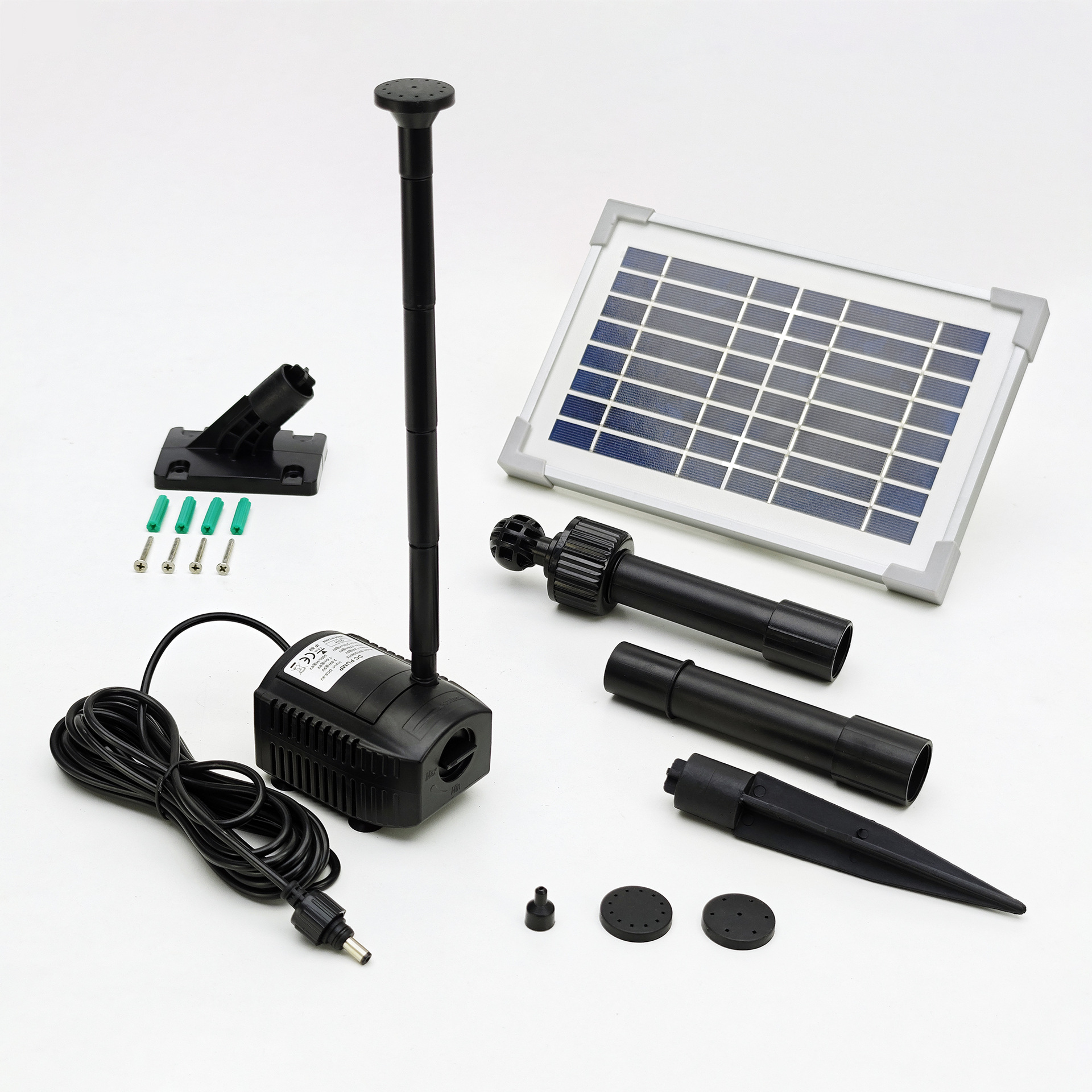 DC8V太阳能喷泉泵花园池塘景观泵-SP4-320607E