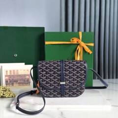 Goyardゴヤ鞍包男女同型犬牙包小方包上品徳カバー郵便配達シングル肩斜め掛けバッグ
