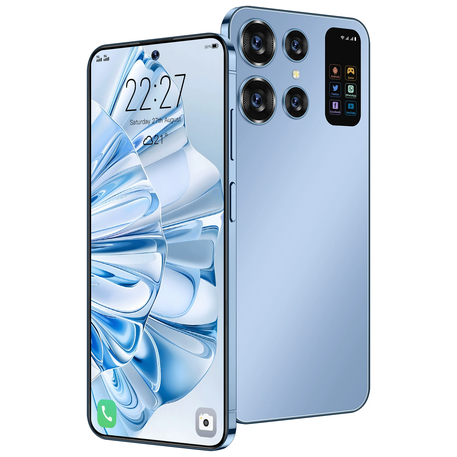 Кросс-бордер взрыв S24ultra смартфон 7,3-дюймов Incell (2+16) Android 3G завод OTG внешний торговый