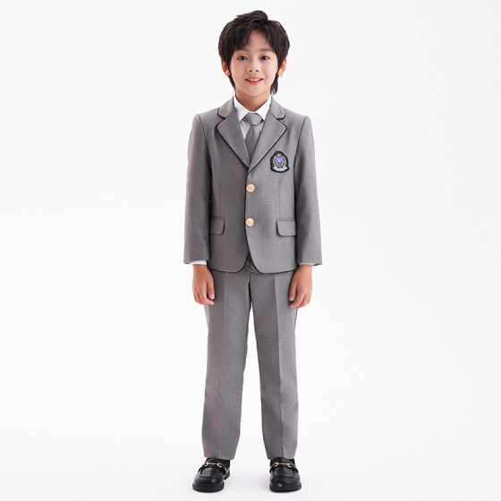 Kindergarten Uniform Summer British Style Six-Piece Suit College Style Class Uniform Chorus Primary and Secondary School Uniform Graduation Photo