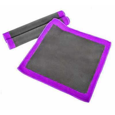 Magic Clay Pad Car Wash Decontamination: Car wax - striped-purple-denim