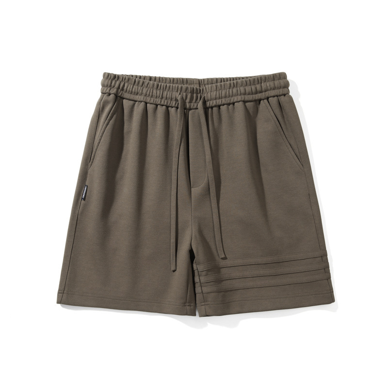340g heavyweight design sports casual shorts for men, summer loose-fitting knee-length pants, American-style sweatpants 340g heavyweight design sports casual shorts for men, summer loose-fitting knee-length pants, American-style sweatpants