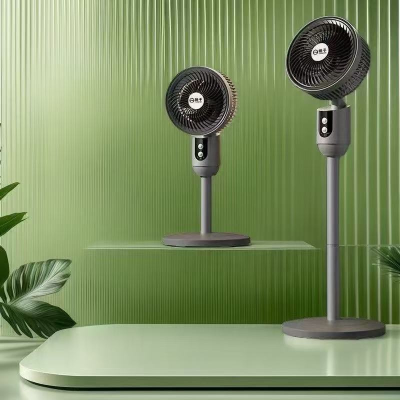 楊子ブランドの高級音声制御空気循環ファン、直流モーター搭載、家庭用・寮用フロアファン、省エネ・静音電動ファン|undefined