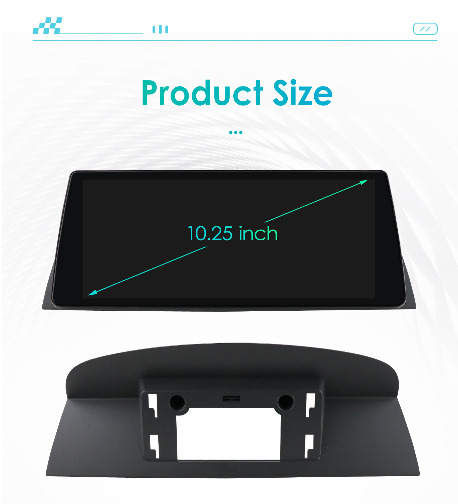 Suitable for 09-10 Bmw 5 Series E60 E61 E63 E64 Android Smart Large Screen Car Navigator Gps