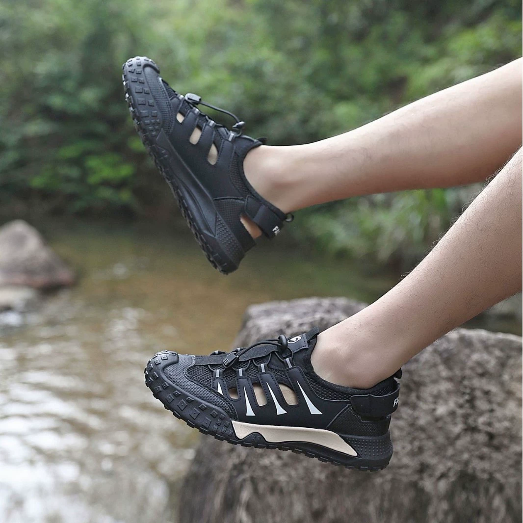 2025 новых летних туфель для прогулок, мягкая подошва, универсальная обувь для ходьбы, мужская обувь для внешней торговли, повседневная модная обувь, обувь в корейском стиле