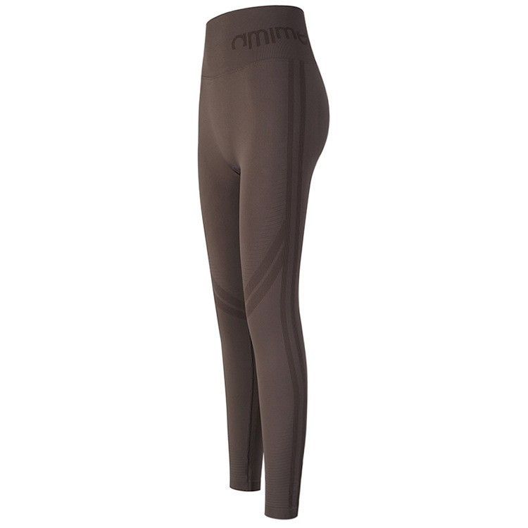 Cross-border Fitness No Embarrassment Line Yoga Pants Set High Waist Hip-lifting Running Spring and Autumn Sports Tight Pants