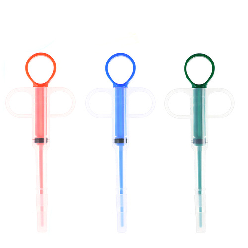 Pet Medicine Feeder Worming Supplies Tablet Clip for Cats and Dogs Universal Pet Syringe Push-type Pet Supplies Wholesale