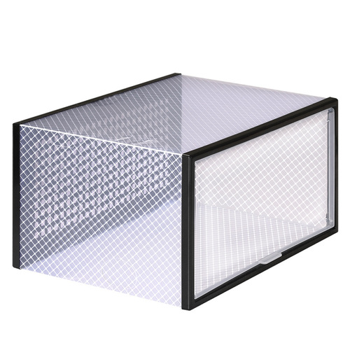 AG shoe box transparent plastic shoe box dustproof and moisture-proof storage box space-saving storage and organization shoe box