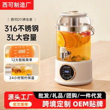 水龙头养生壶炖煮一体2025新款多功能花茶烧水壶大容量煮茶壶