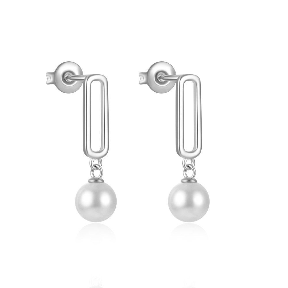 2g Weight 925 Sterling Silver Ear Needle Material Zircon Inlay Material Drop Earrings, Ear Studs Classification 1 Pair Quantity Holiday, Daily Occasion 925 Sterling Silver Material Geometric, Star Pattern All Seasons Season Women's Gender Polished Finish Elegant Style 1 Pair 925 Sterling Silver Geometric Star Zircon Drop Earrings Ear Studs 13