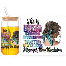 1��UV�Dӡ�Nˮ����ˮ���Ndtf�N���羳16oz ͸���������N��