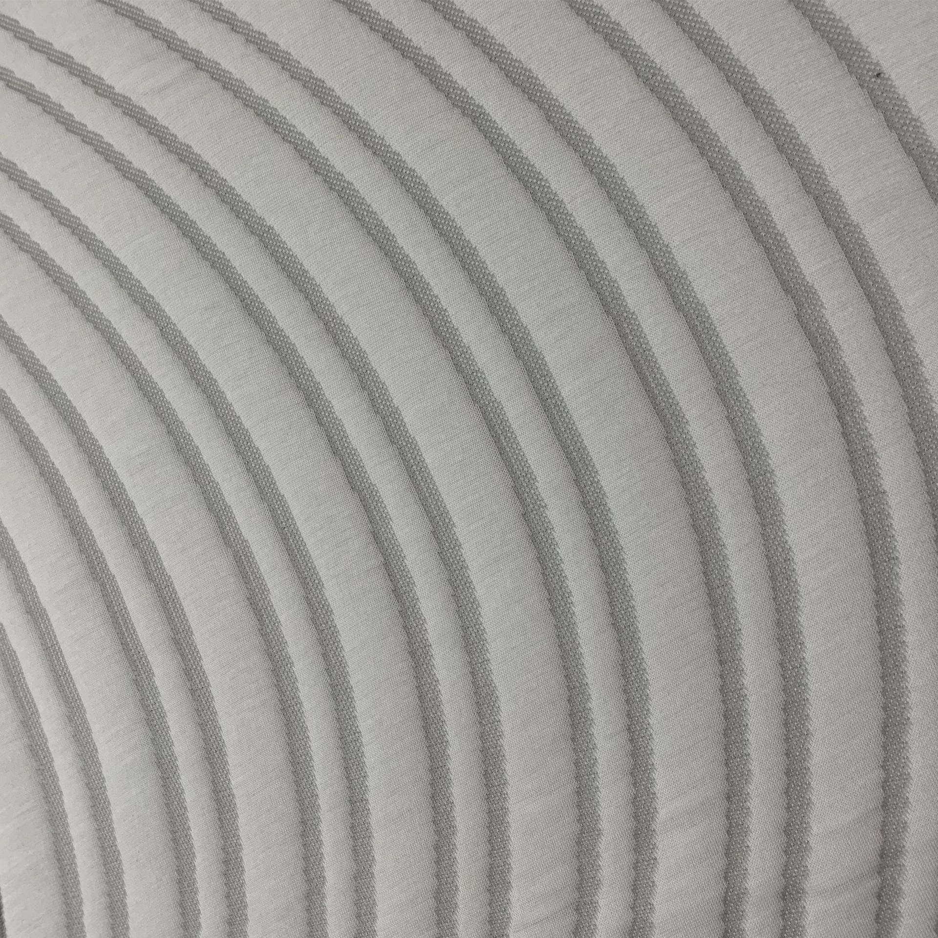[Fábrica de origen] 400 gramos de tela de colchón de doble cara, tela de colchón jacquard de punto blanco pesado