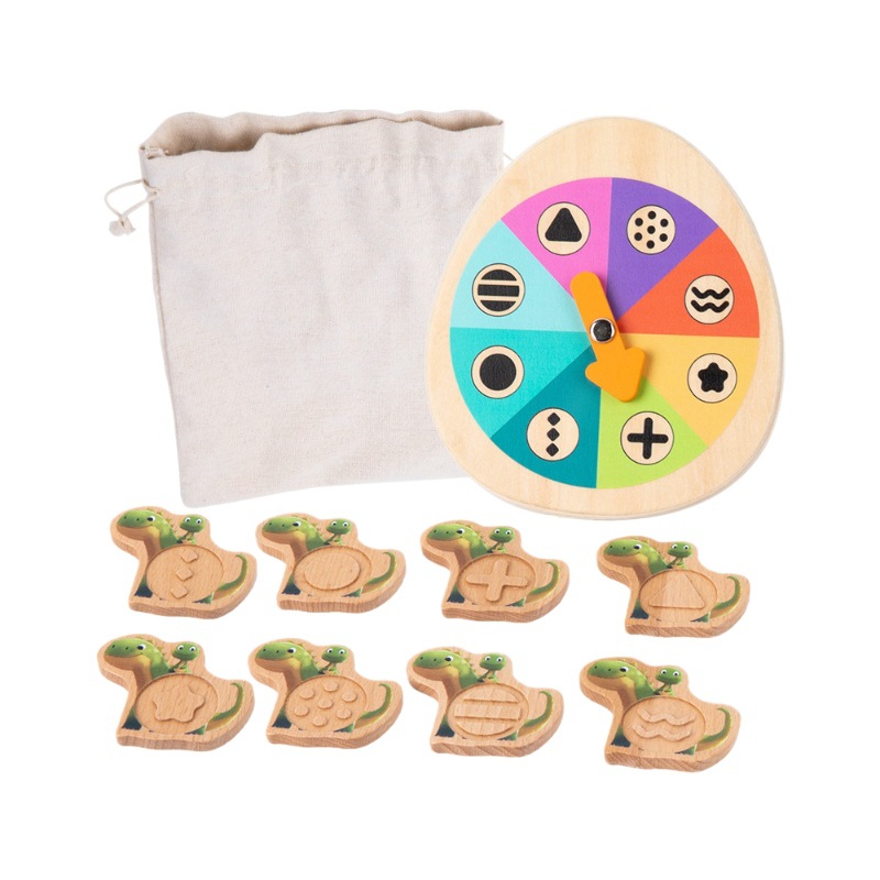 Weiwei Tiger Little Dinosaur Toys sensoriales para niños y niñas 4-6 años Montessori Educación temprana Bloques de construcción Juguetes educativos para niños image 6