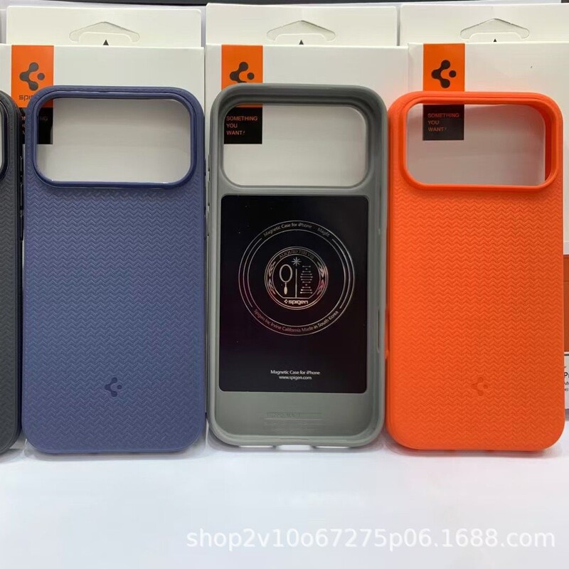Spigen Is Suitable for Iphone15Promax Tire Pattern Tpu Magnetic Anti-Slip 17 Anti-Fall Mobile Phone Case Apple 16E Spigen Is Suitable for Iphone15Promax Tire Pattern Tpu Magnetic Anti-Slip 17 Anti-Fall Mobile Phone Case Apple 16E