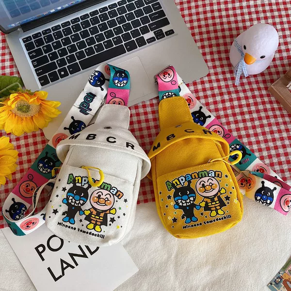 Factory Custom-Made Children's Chest Bag, Boys' Crossbody Bag, Trendy and Fashionable Student Casual Versatile Small Bag with Wide Shoulder Strap