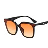 Fashionable square trend sunglasses suitable for men and women, glasses, city style, Korean style, internet celebrity