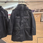 冬季防寒保暖值勤大衣 防寒服 多功能石墨烯保暖内胆大衣移民局多