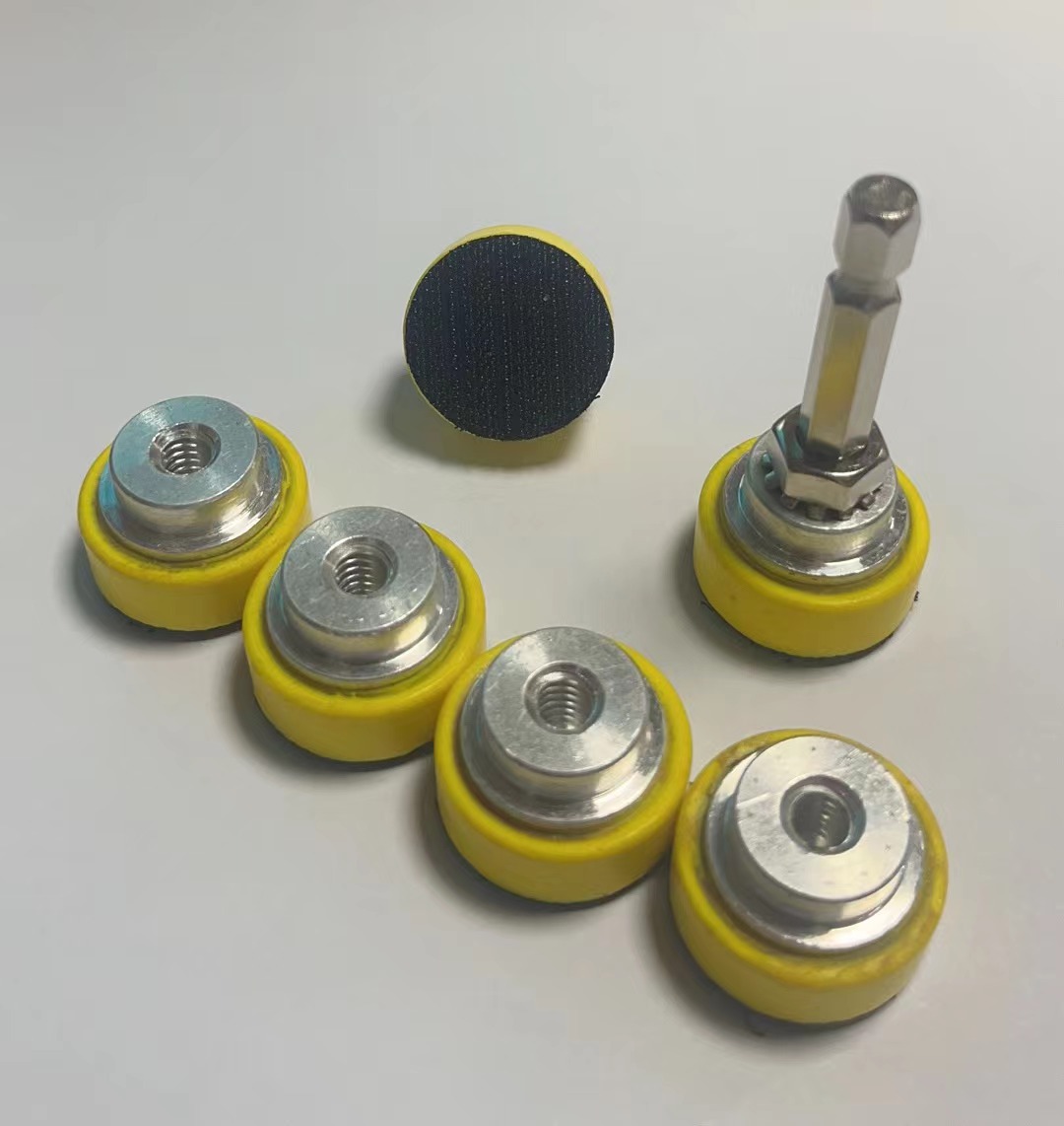 1-inch/2-inch/3-inch ventosa autoadhesiva placa pegajosa esponja de lana de papel de lija rueda de pulido chasis Placa de molienda eléctrica de apoyo