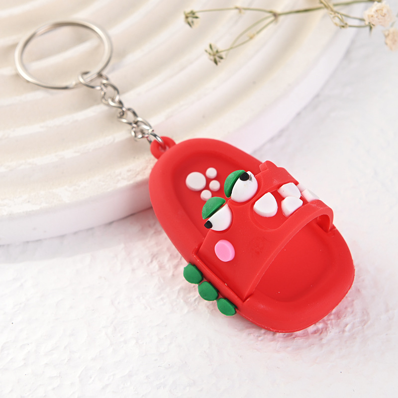 Lindo llavero de dibujos animados de animales, mochila, muñeco colgante, llavero para niñas, accesorio para llaves de coche, juguete personalizado de moda image 13