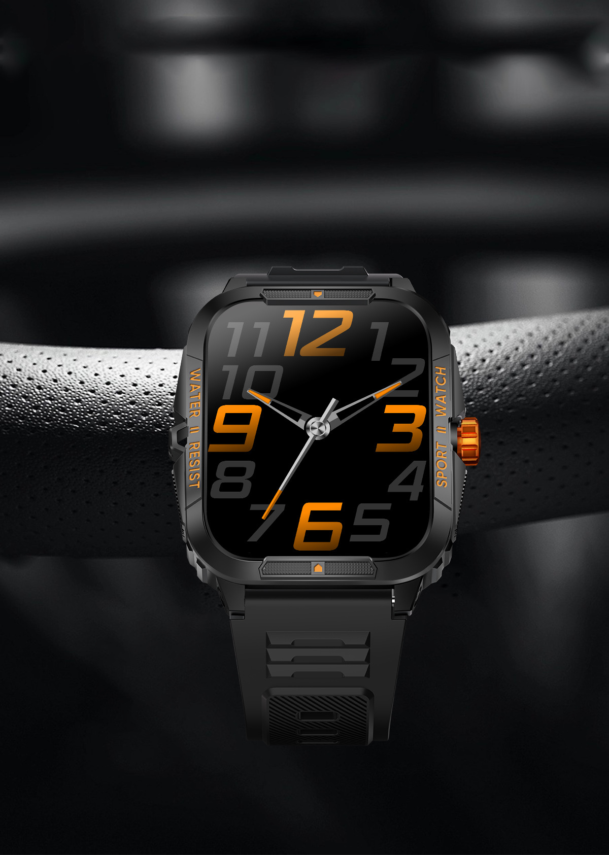 Sport Smartwatch Mit Herzfrequenzmesser Und Full Screen Display_voghion.com