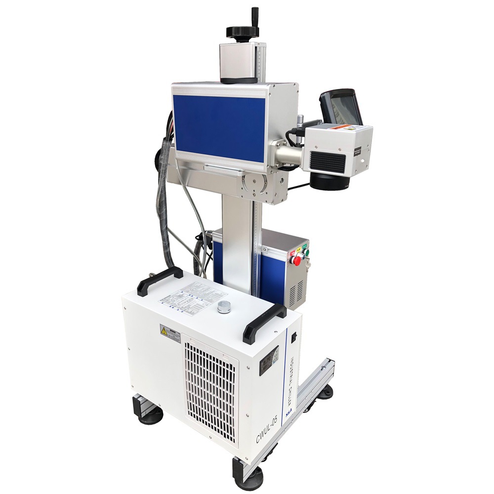 激光机打印管材生产喷码机激光打标机手持小型打码条码高精度