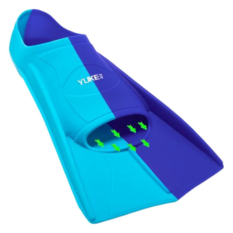 Плавательные ласты для мужчин и женщин, фристайл, силиконовые короткие ласты для взрослых и детей, профессиональная легкая тренировочная доска для ног для дайвинга