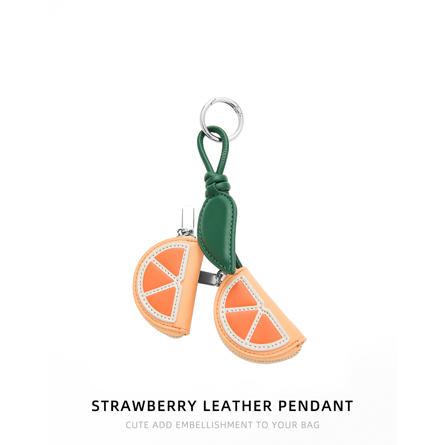 Tomate pequeño colgante bolso colgante bolso colgante bolso colgante de cuero colgante llavero colgante fruta colgante regalo colgante colgante regalo de cumpleaños colgante