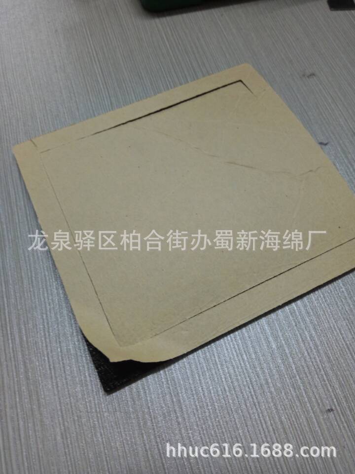 单面胶密封减震橡胶条/防火抗压减震胶条/自粘防撞泡棉条