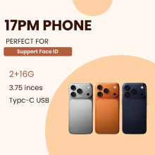 跨境17智能迷你3G手机支持人脸解锁Typc充电WiFi+蓝牙3.75英寸