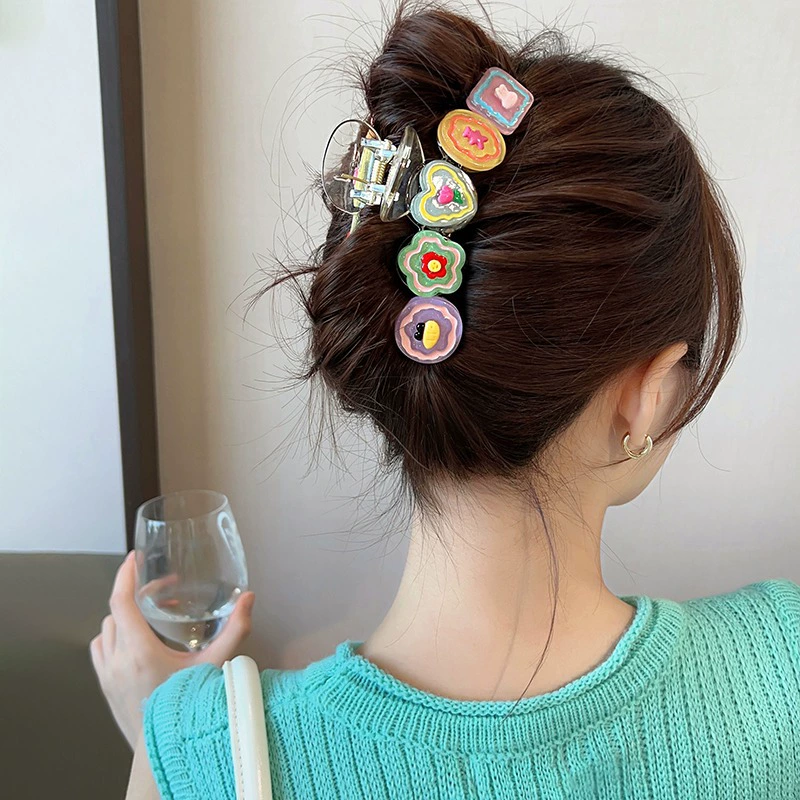 Hairgrip, crab pin, shark, cute hair accessory, hairpins