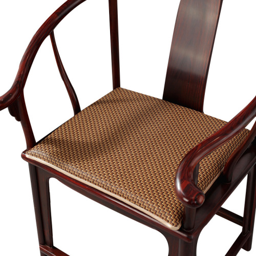 Summer cold rattan mat chair cushion solid wood armchair mat cushion Chinese style mahogany sofa cushion chair cushion seat cushion wholesale