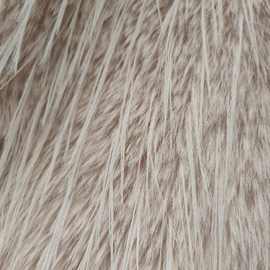 现货长狐狸毛 孔雀羽 毛绒布料 服装玩具抱枕沙发鞋帽面料