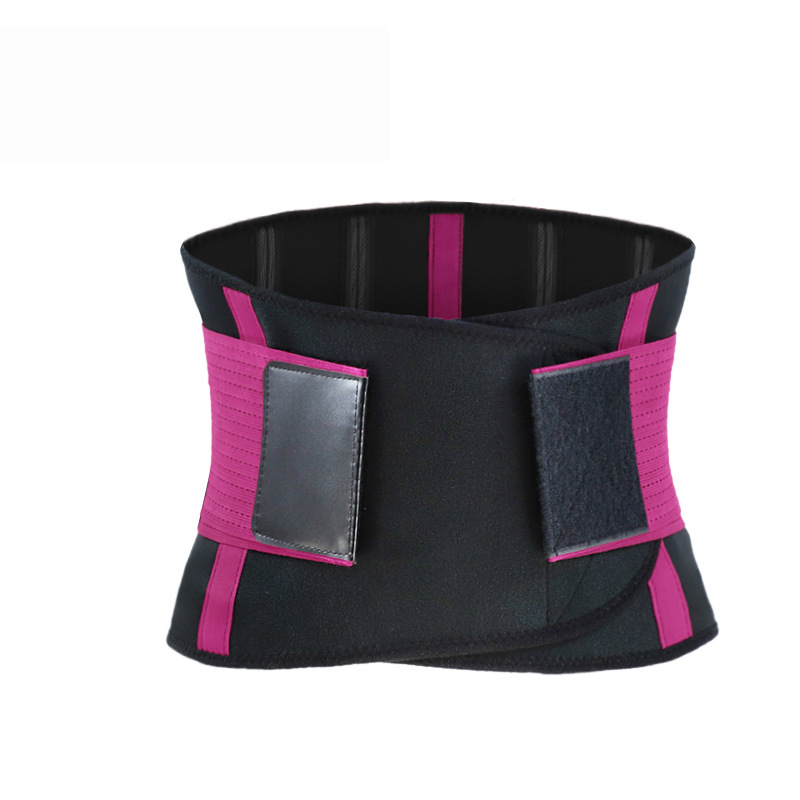 Cinturón deportivo sudor en cuclillas soporte fitness levantamiento de pesas bobinado lumbar disco prominente soporte de cintura del vientre cintura para hombres y mujeres
