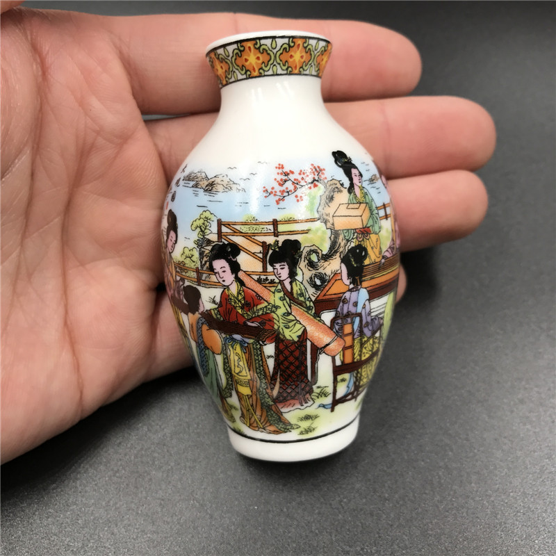 中国風陶磁器青花磁器花瓶冷蔵庫に記念品を貼った家庭装飾品ビジネスは老外ギフト磁石大を送る|undefined