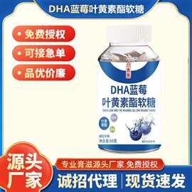 回春集DHA蓝莓叶黄素酯软糖60克贴 牌定 制代 工OEM源头厂家