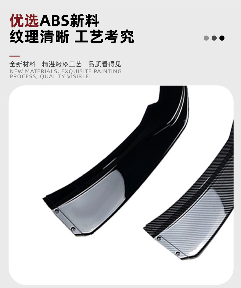Suitable for Bmw 1 Series F20 F21 116I 118I 120I 2015-2019 Front Lip Front Spoiler Exterior Modification