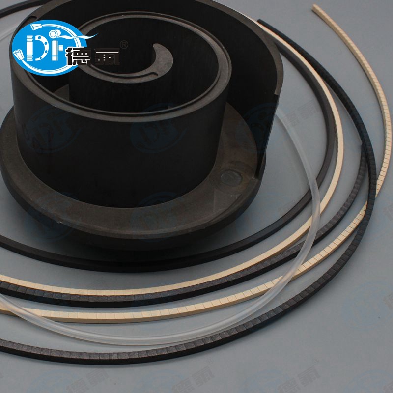 德氟 无油涡旋空压机密封条 聚四氟乙烯动静盘 PTFE叶顶密封胶条