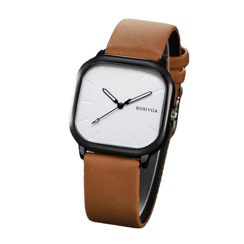 New Style Fashion Student Watch for Girls and Boys, Korean Version Square Ins Style Electronic Niche Luxury Quartz Watch