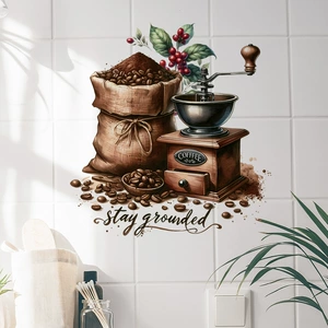 Кофе-машина, наклейка, десертное украшение для ногтей, кофейные наклейки на стену