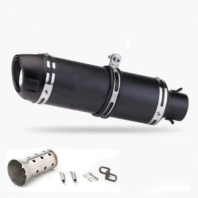 Suitable for Yamaha R6, Exhaust pipe - b-all-black-laser