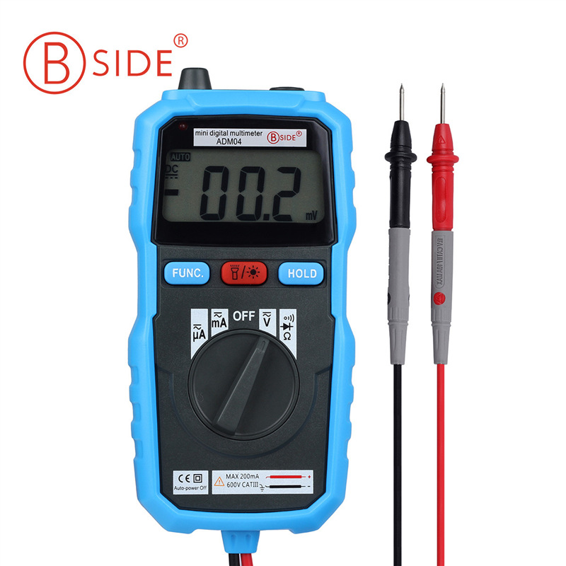 BSIDE ADM04高精度自动量程电工家用数字万能表万用表MS8232