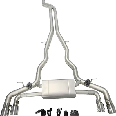 silver, custom car modification exhaust – Exhaust pipe