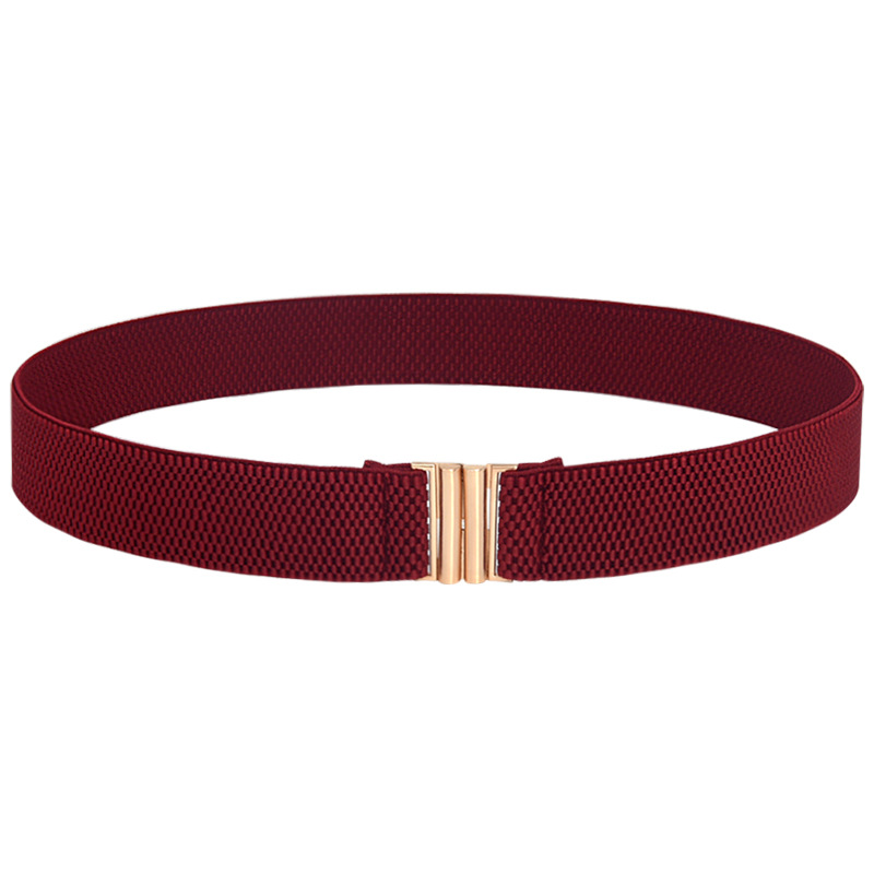 3cm gold buckle/brown